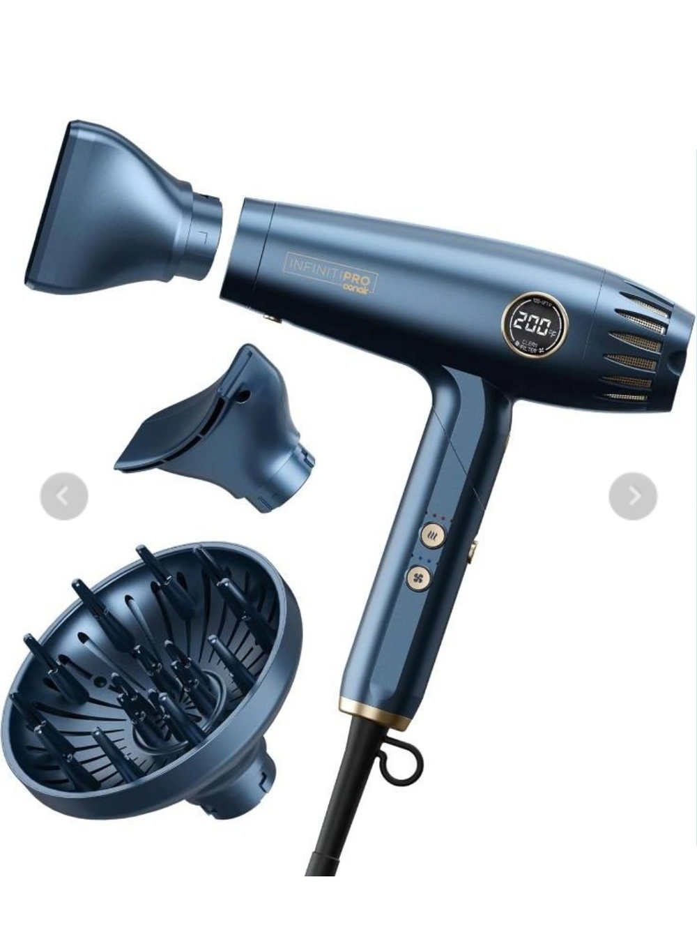Conair InfinitiPRO DigitalAIRE Multi-Styler Hair Dryer | Ultra-lightweight